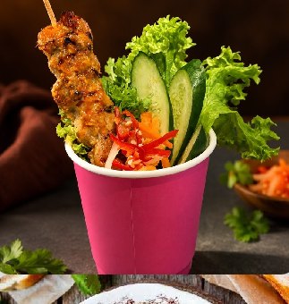 Thịt Xiên Nướng (Grilled Meat Skewers) at Banh Mi Song Hong, Orchard Plaza